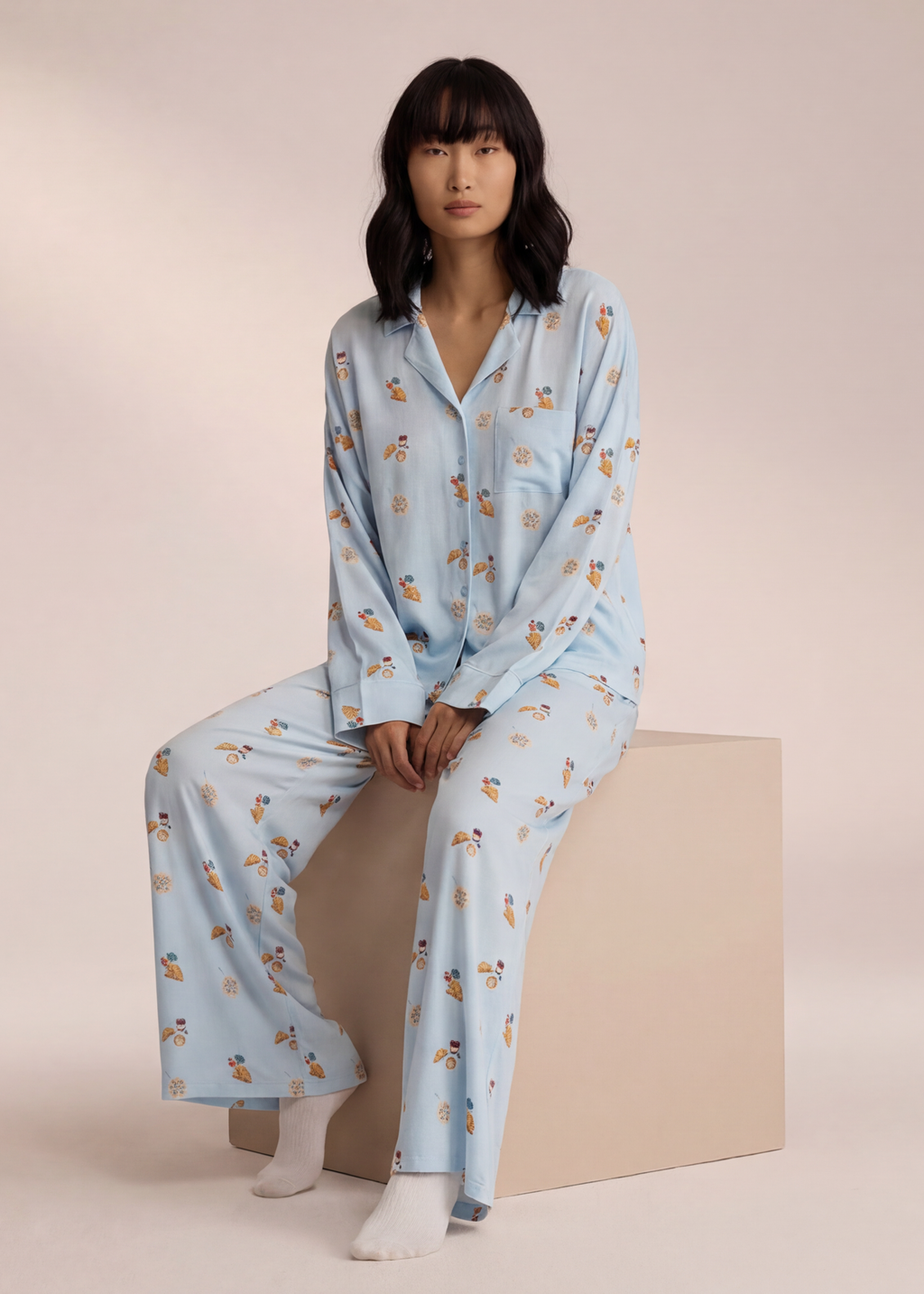 Mira | Ensemble de Pyjama Léger et Décontracté