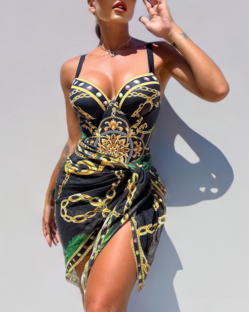 Vera - Maillot de bain élégant avec jupe de plage