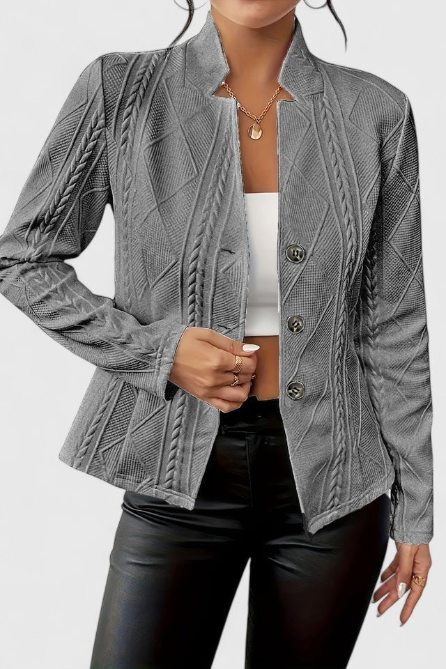 Blazer Sophistiqué avec Coupe Moderne et Silhouette Féminine