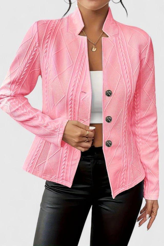 Blazer Sophistiqué avec Coupe Moderne et Silhouette Féminine
