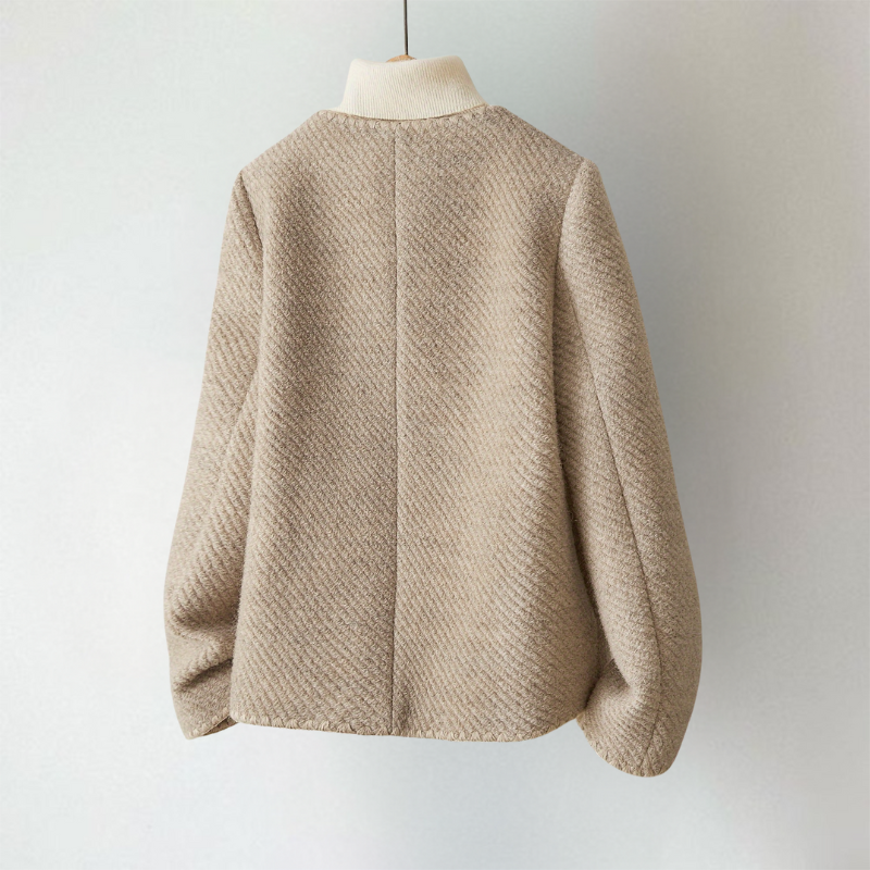 Gilet Femme | Texture Fine & Coupe Col Roulé