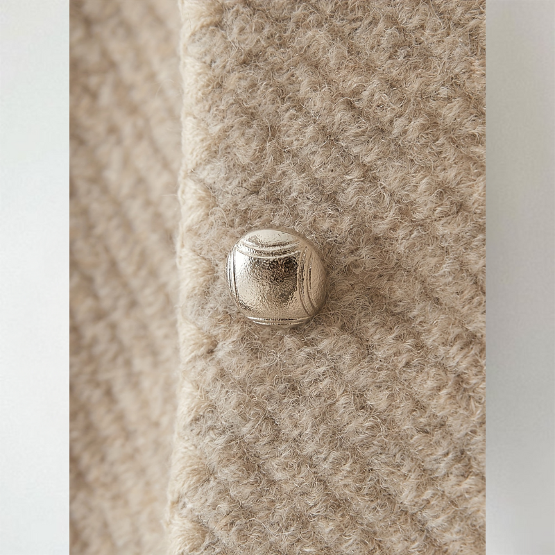 Gilet Femme | Texture Fine & Coupe Col Roulé