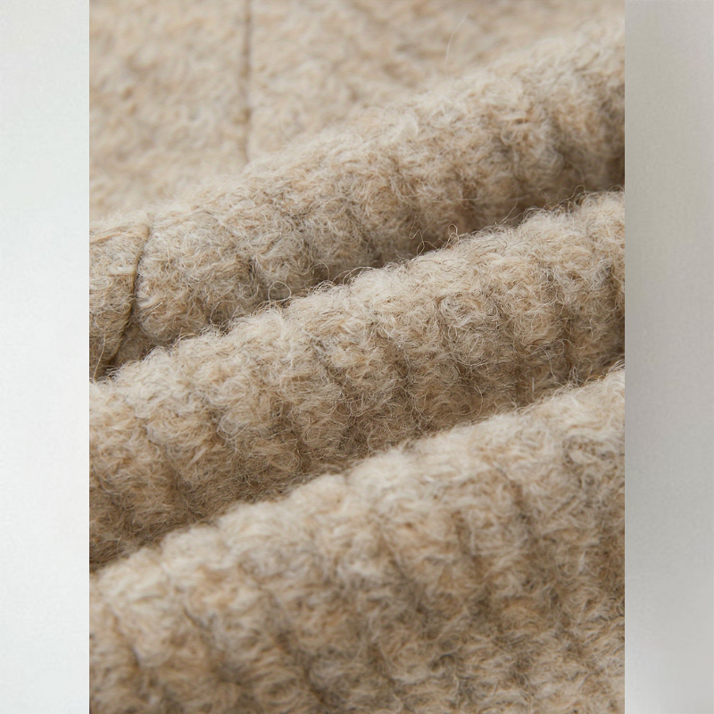 Gilet Femme | Texture Fine & Coupe Col Roulé