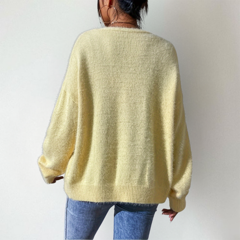 Gilet Femme | Aspect Douillet & Décolleté en V