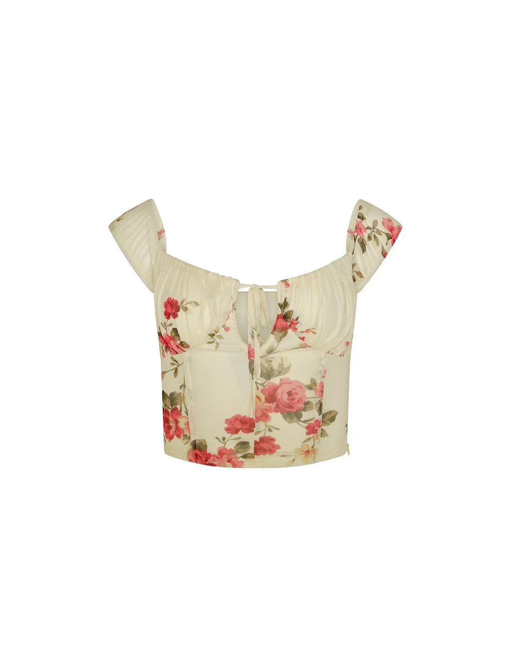 Ensemble Crop Top Et Mini Jupe Avec Imprimé Floral Pour Femmes | Idéal Pour Temps Chaud Et Occasions Estivales