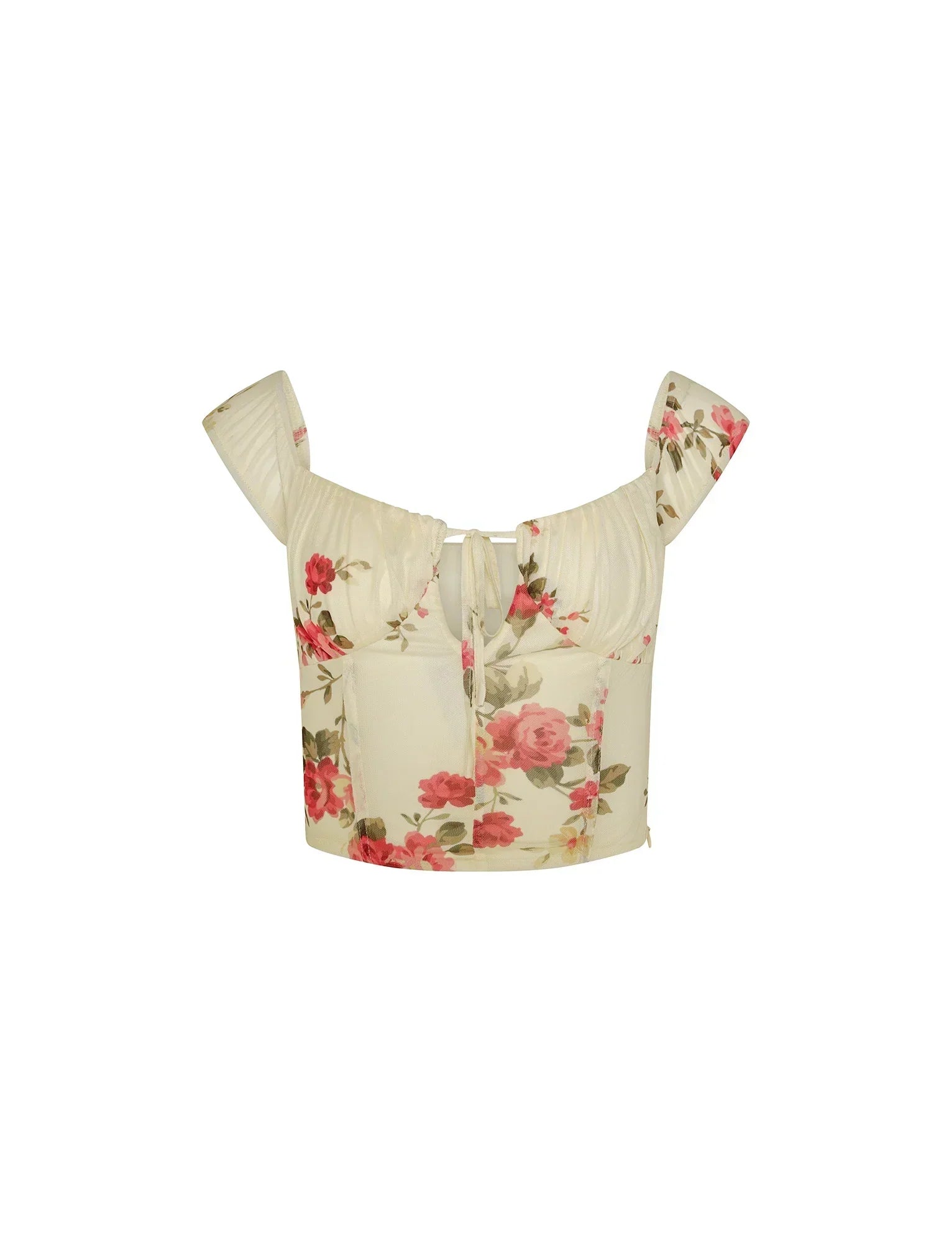Ensemble Crop Top Et Mini Jupe Avec Imprimé Floral Pour Femmes | Idéal Pour Temps Chaud Et Occasions Estivales