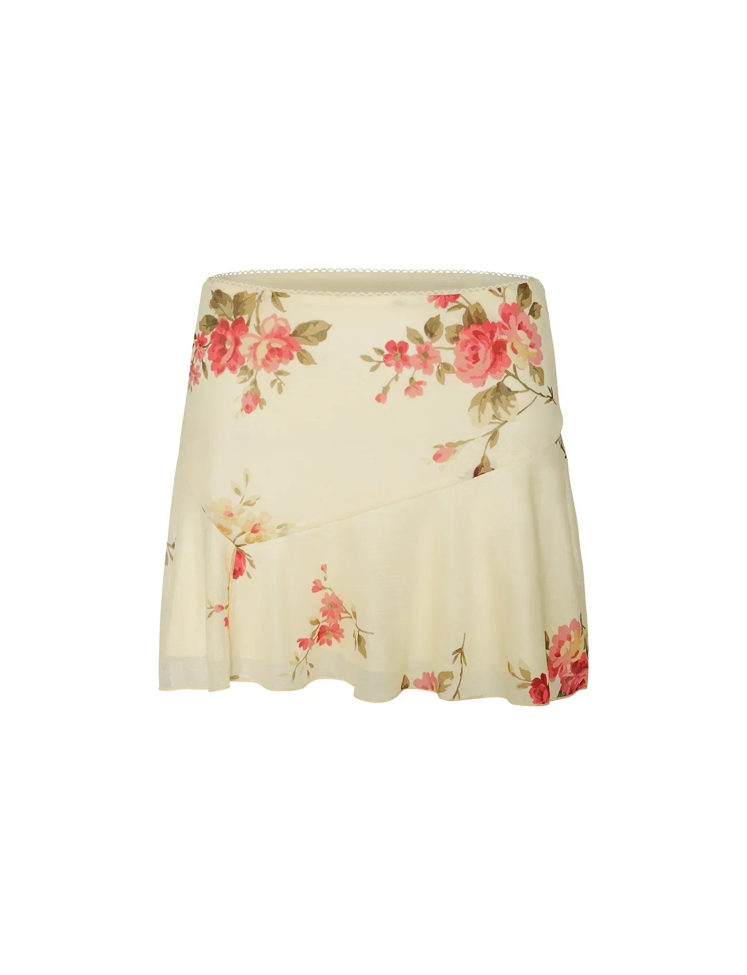 Ensemble Crop Top Et Mini Jupe Avec Imprimé Floral Pour Femmes | Idéal Pour Temps Chaud Et Occasions Estivales