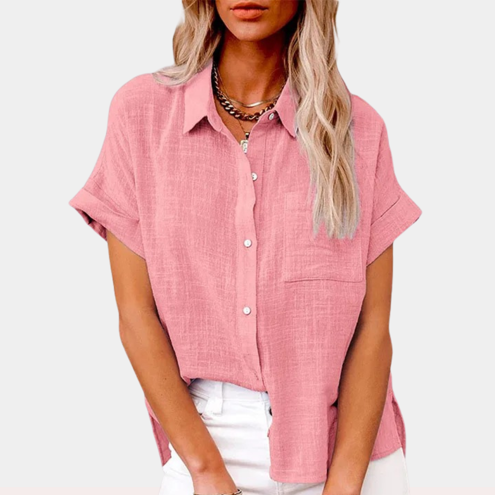 Blouse Oversize Femme – Convient pour le Printemps et l'Été, Usage Décontracté