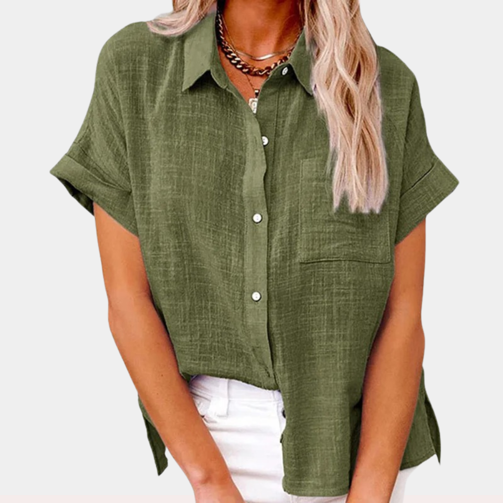 Blouse Oversize Femme – Convient pour le Printemps et l'Été, Usage Décontracté