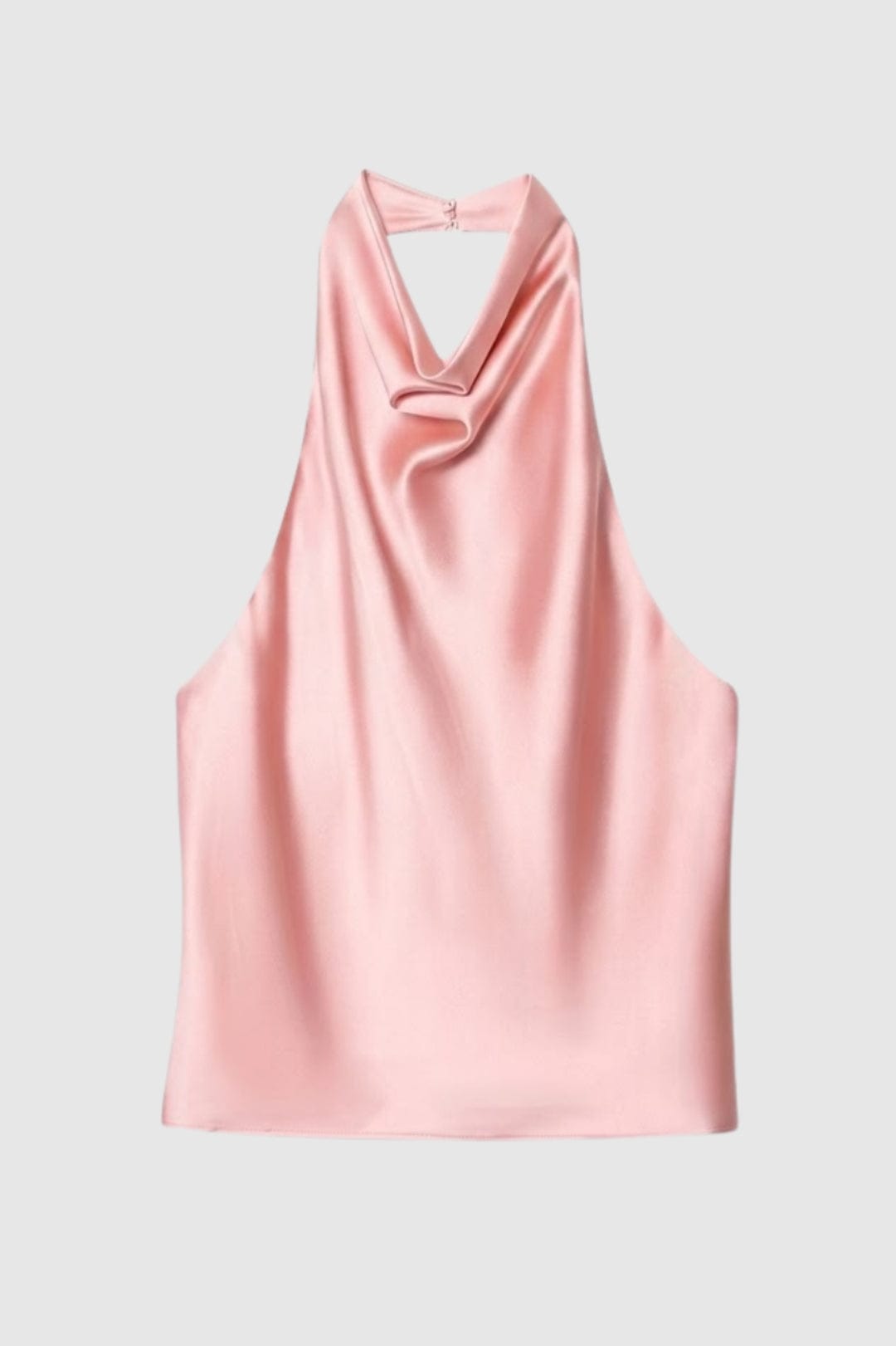 Top Dos Nu Avec Encolure Drapée Et Fermeture Nouée Pour Femme | Idéal Pour Occasions Spéciales