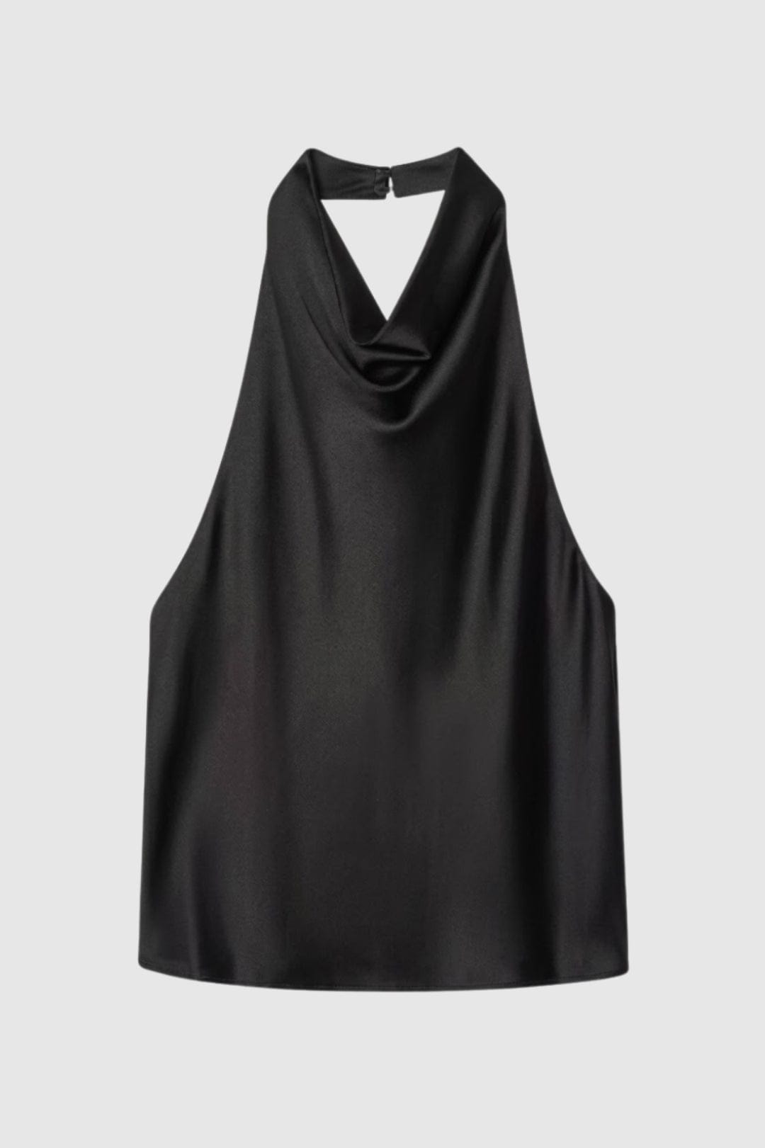 Top Dos Nu Avec Encolure Drapée Et Fermeture Nouée Pour Femme | Idéal Pour Occasions Spéciales