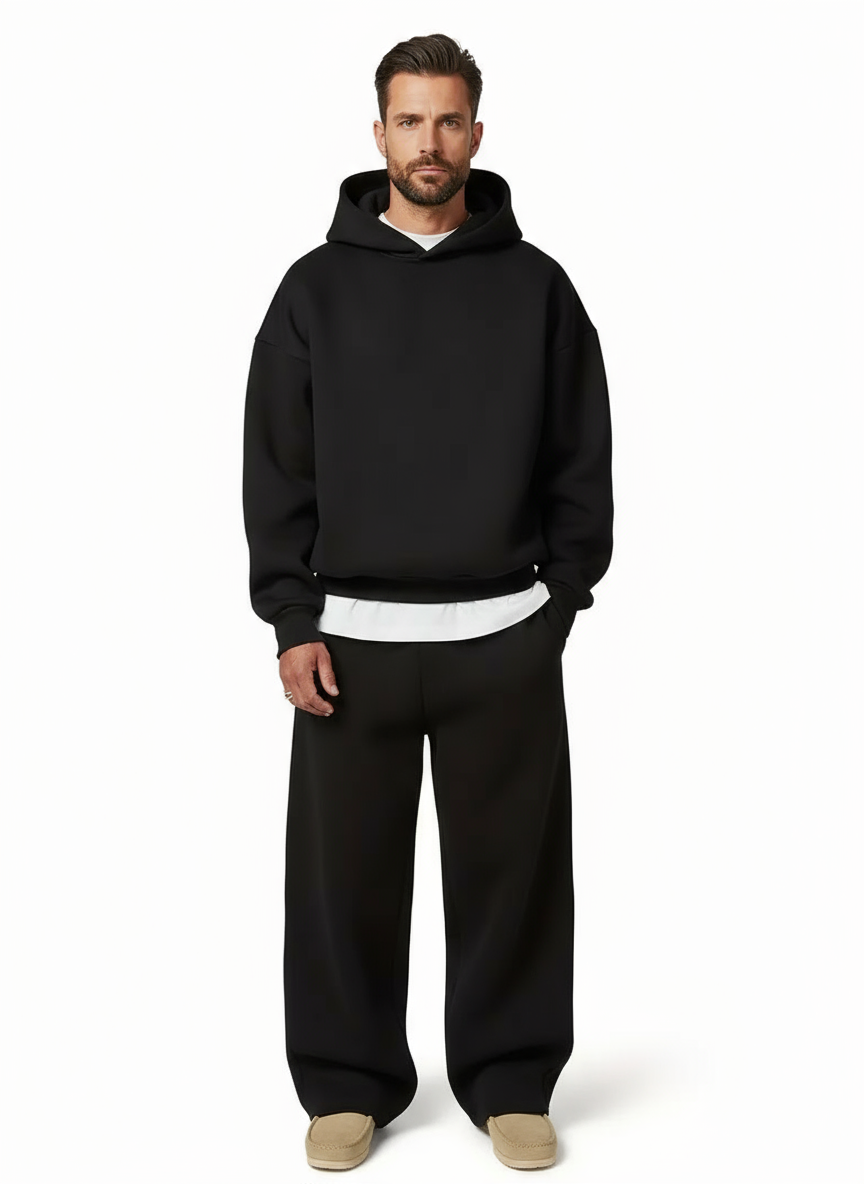 Ensemble de survêtement pour hommes | Capuche & Coupe droite