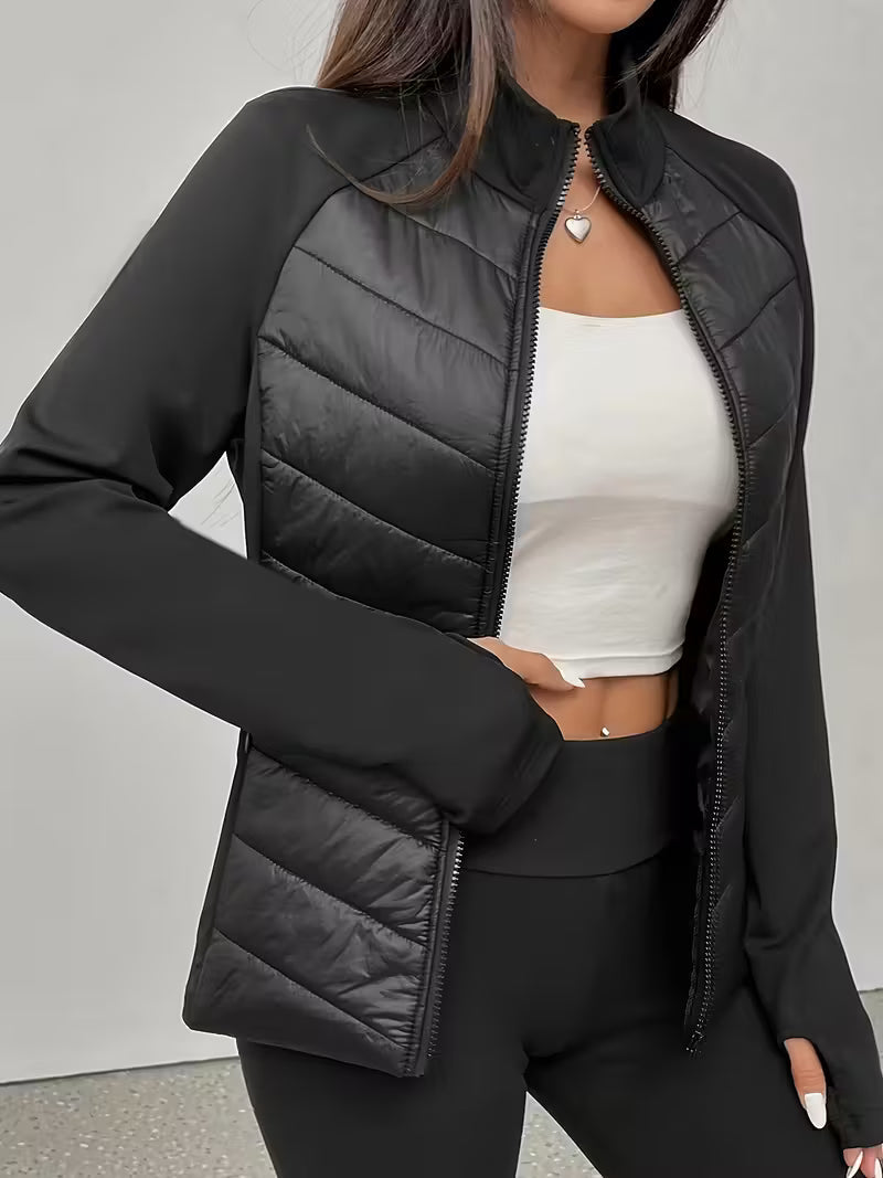 Veste de transition femmes | Veste matelassée femmes | Coupe ajustée et chaleur agréable