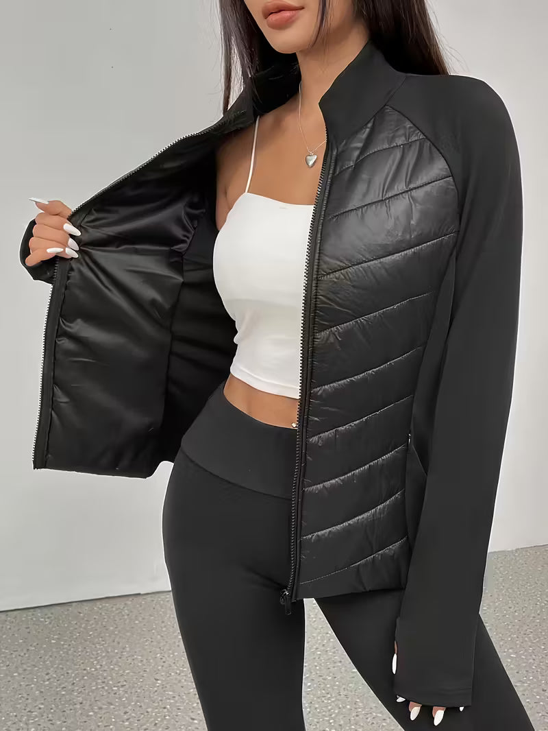 Veste de transition femmes | Veste matelassée femmes | Coupe ajustée et chaleur agréable