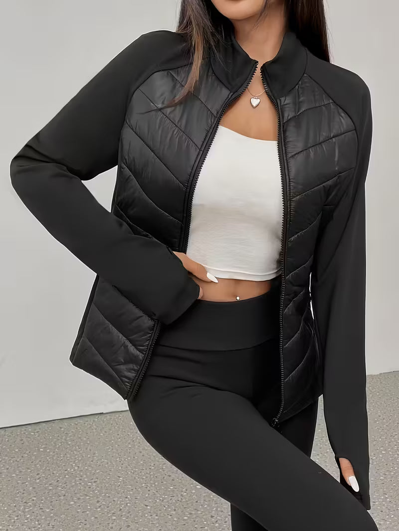 Veste de transition femmes | Veste matelassée femmes | Coupe ajustée et chaleur agréable