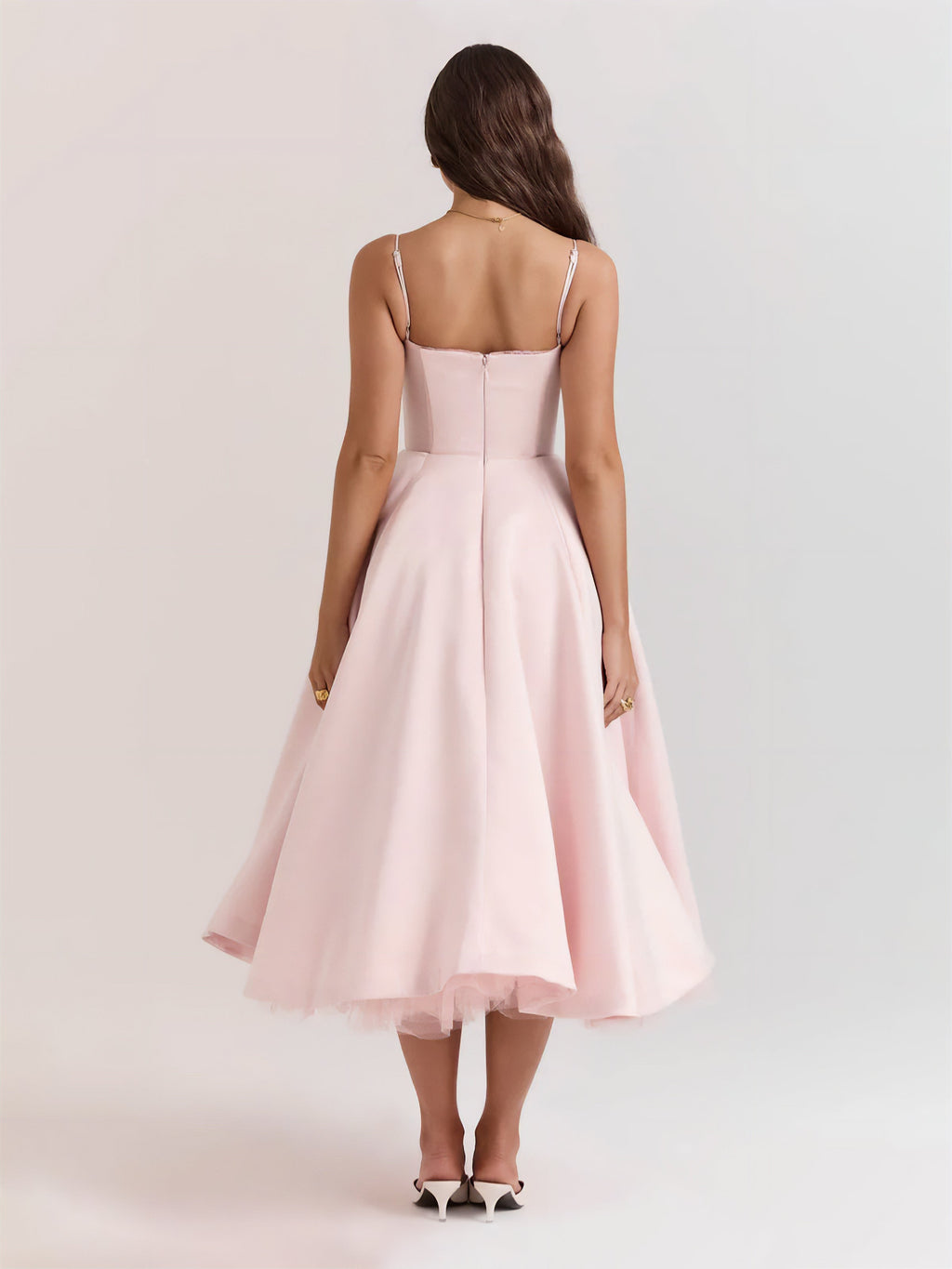 Ophira™ - Robe Midi Corset Élégante