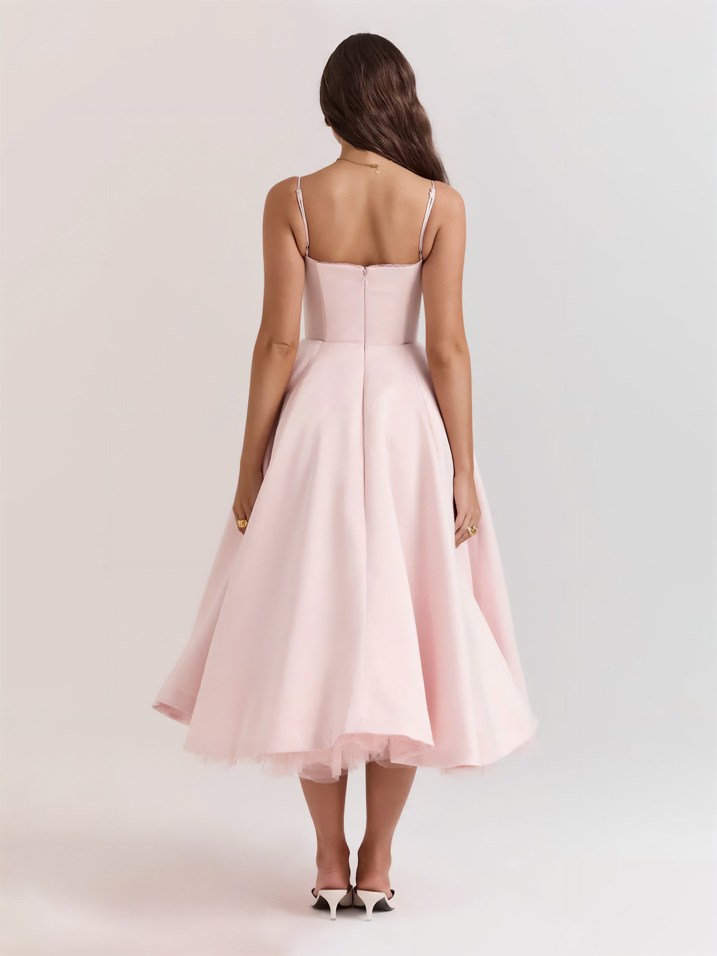 Ophira™ - Robe Midi Corset Élégante