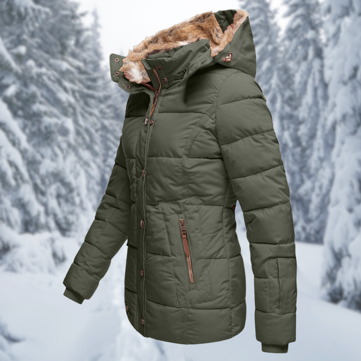 Veste pour femmes avec capuche et poches