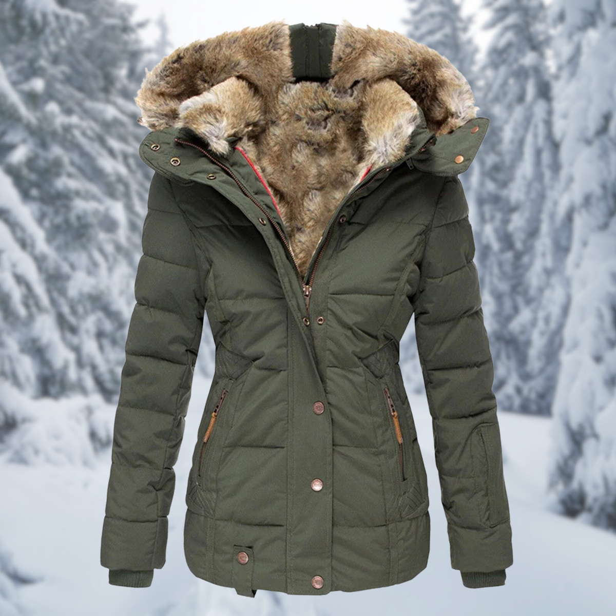 Veste pour femmes avec capuche et poches