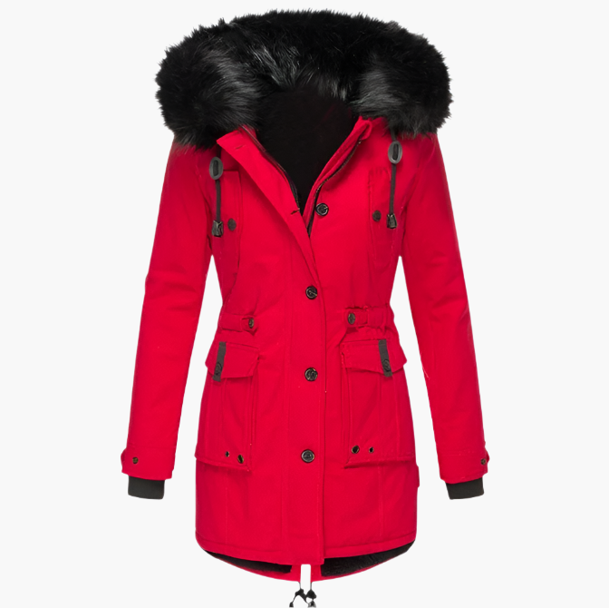 Patricia - Parka Longue Matelassée Élégante