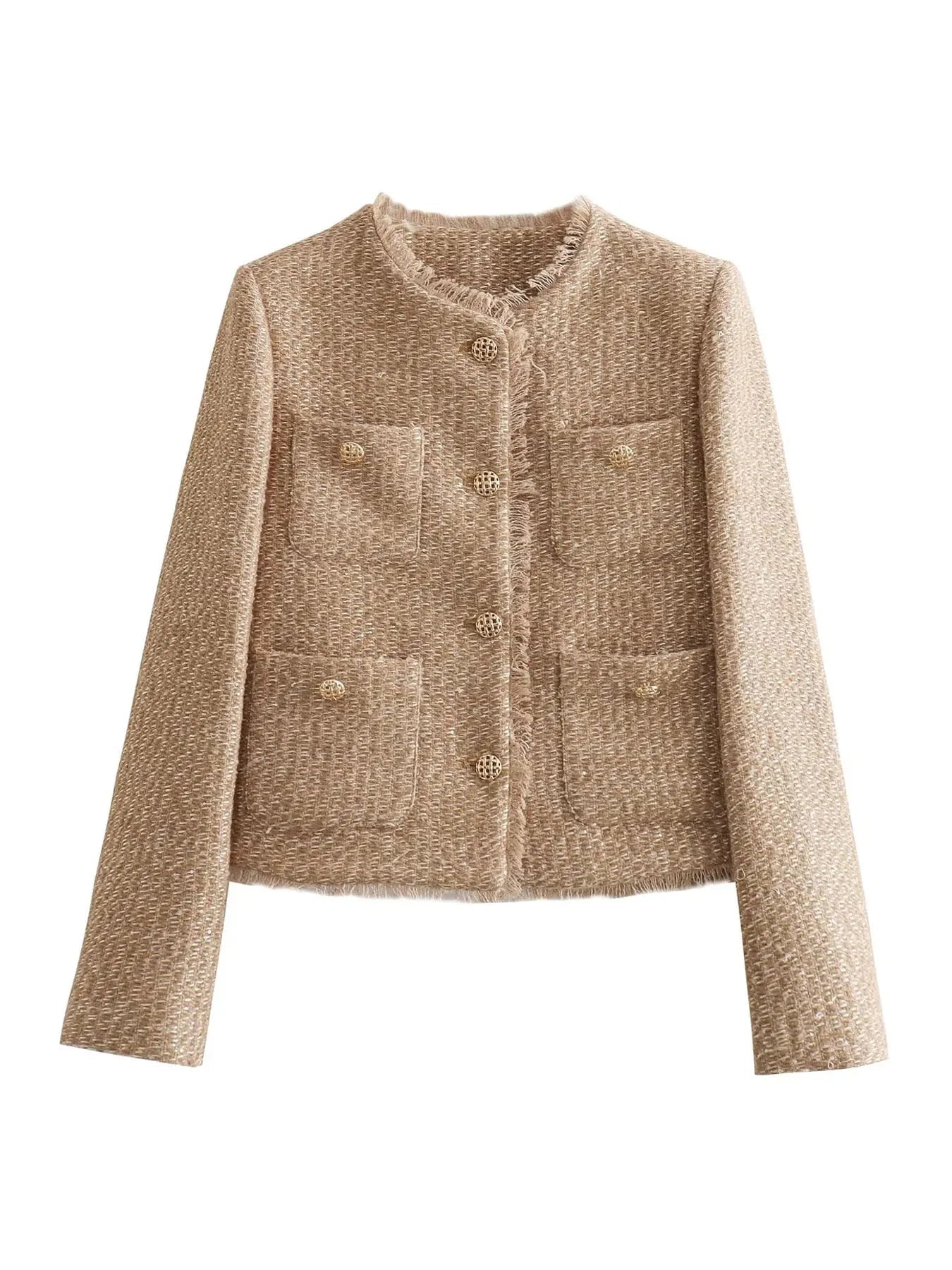 Manuela | Gilet en tweed élégant et raffiné