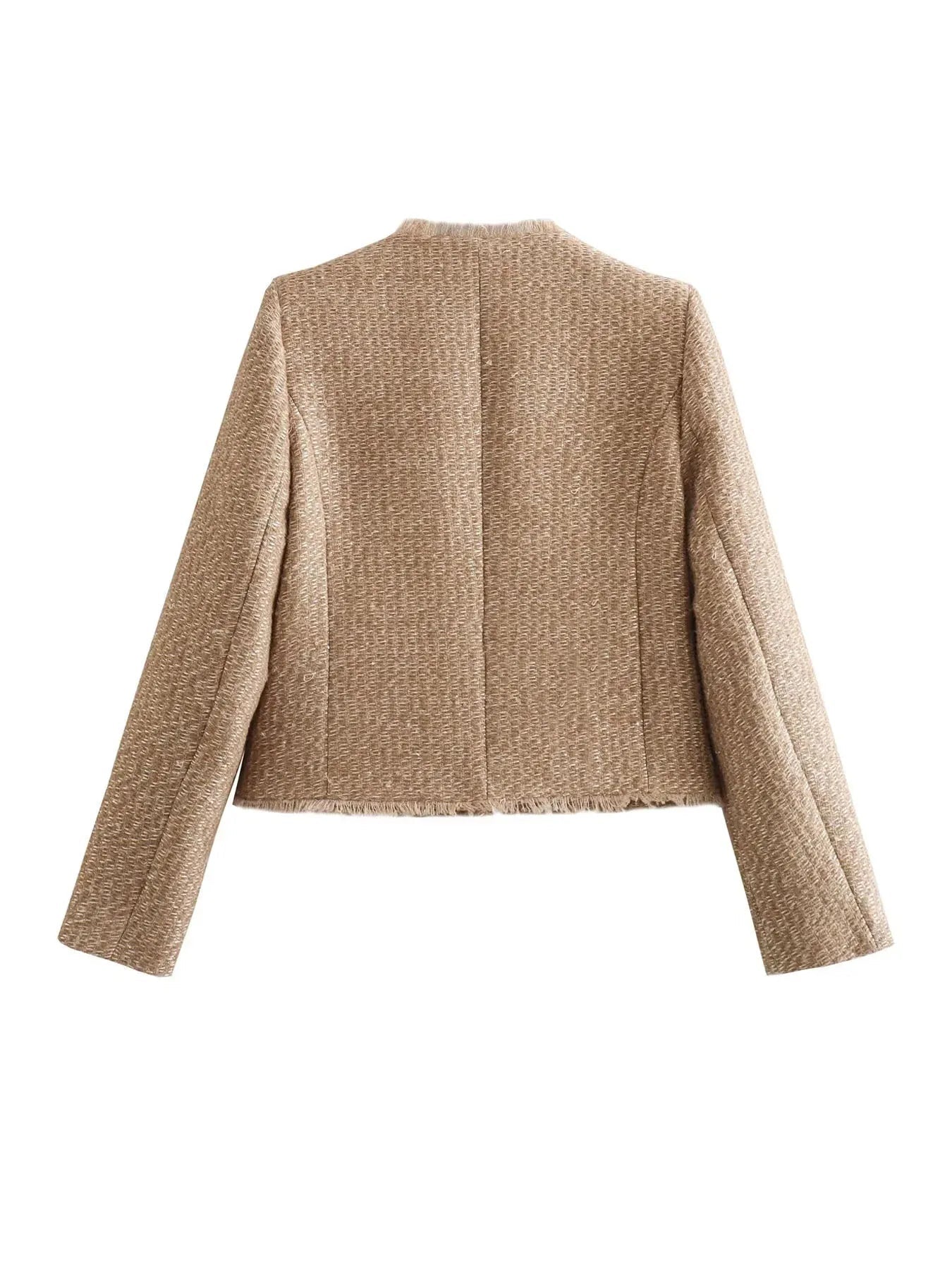 Manuela | Gilet en tweed élégant et raffiné