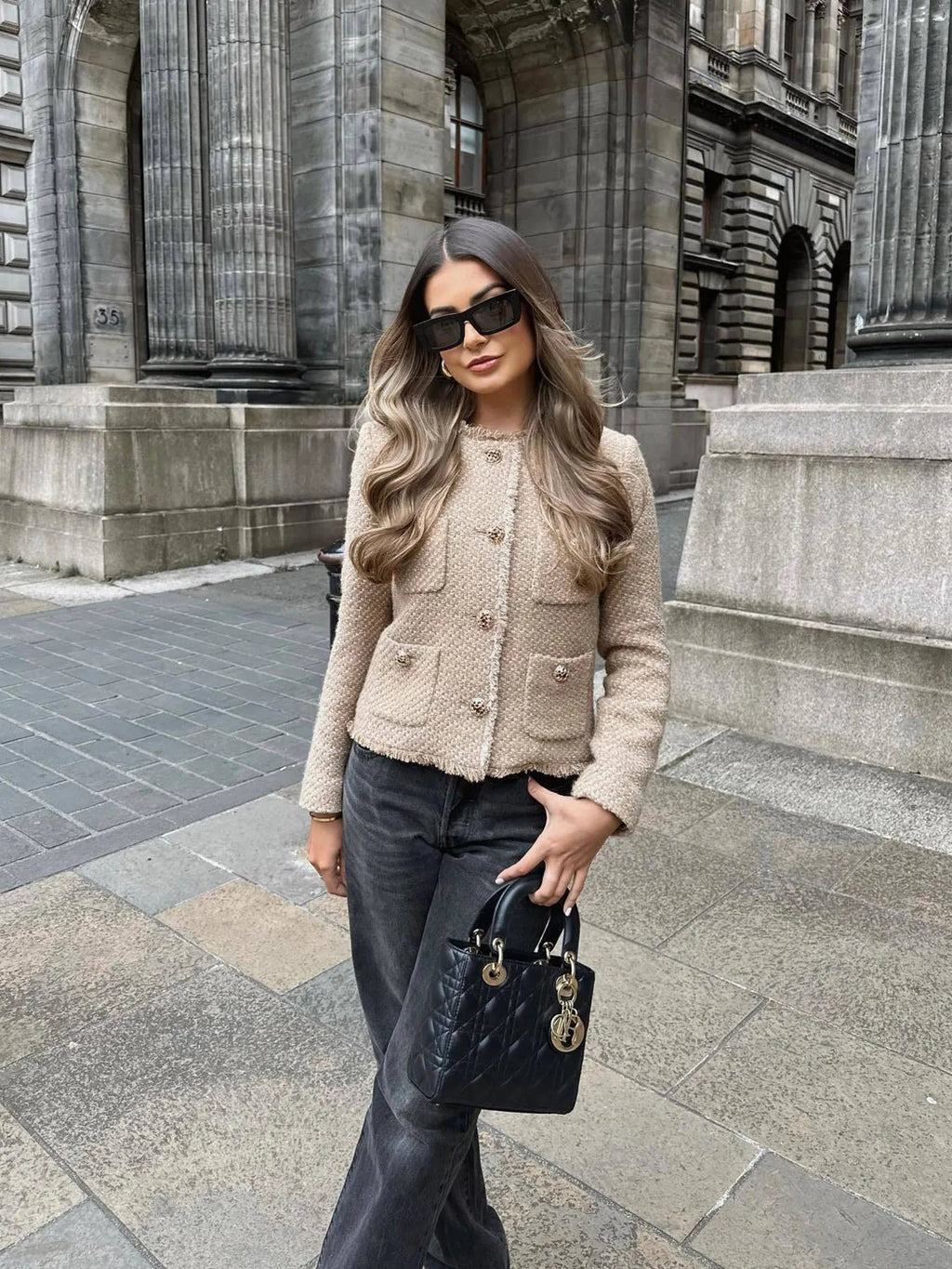 Manuela | Gilet en tweed élégant et raffiné