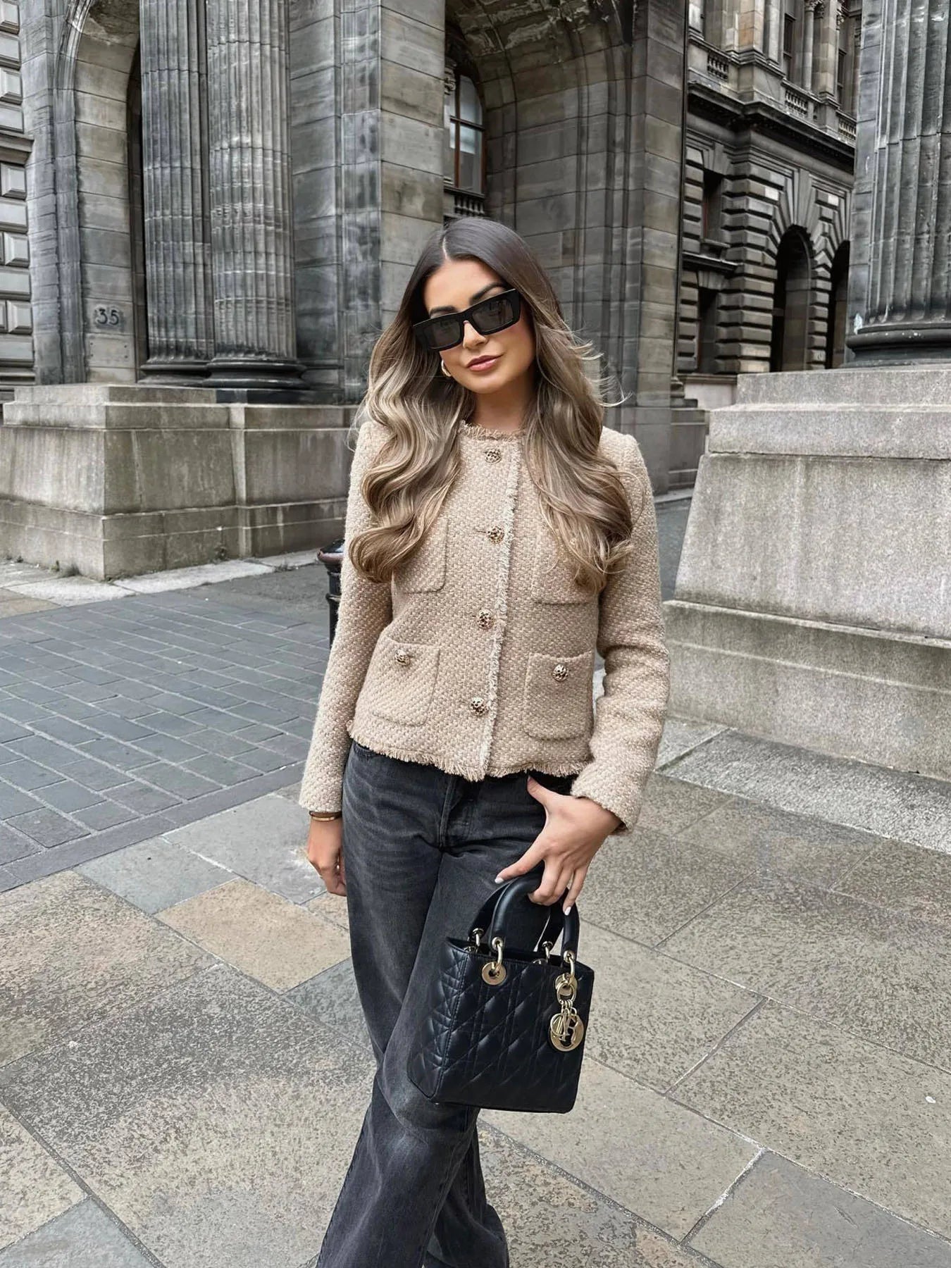 Manuela | Gilet en tweed élégant et raffiné
