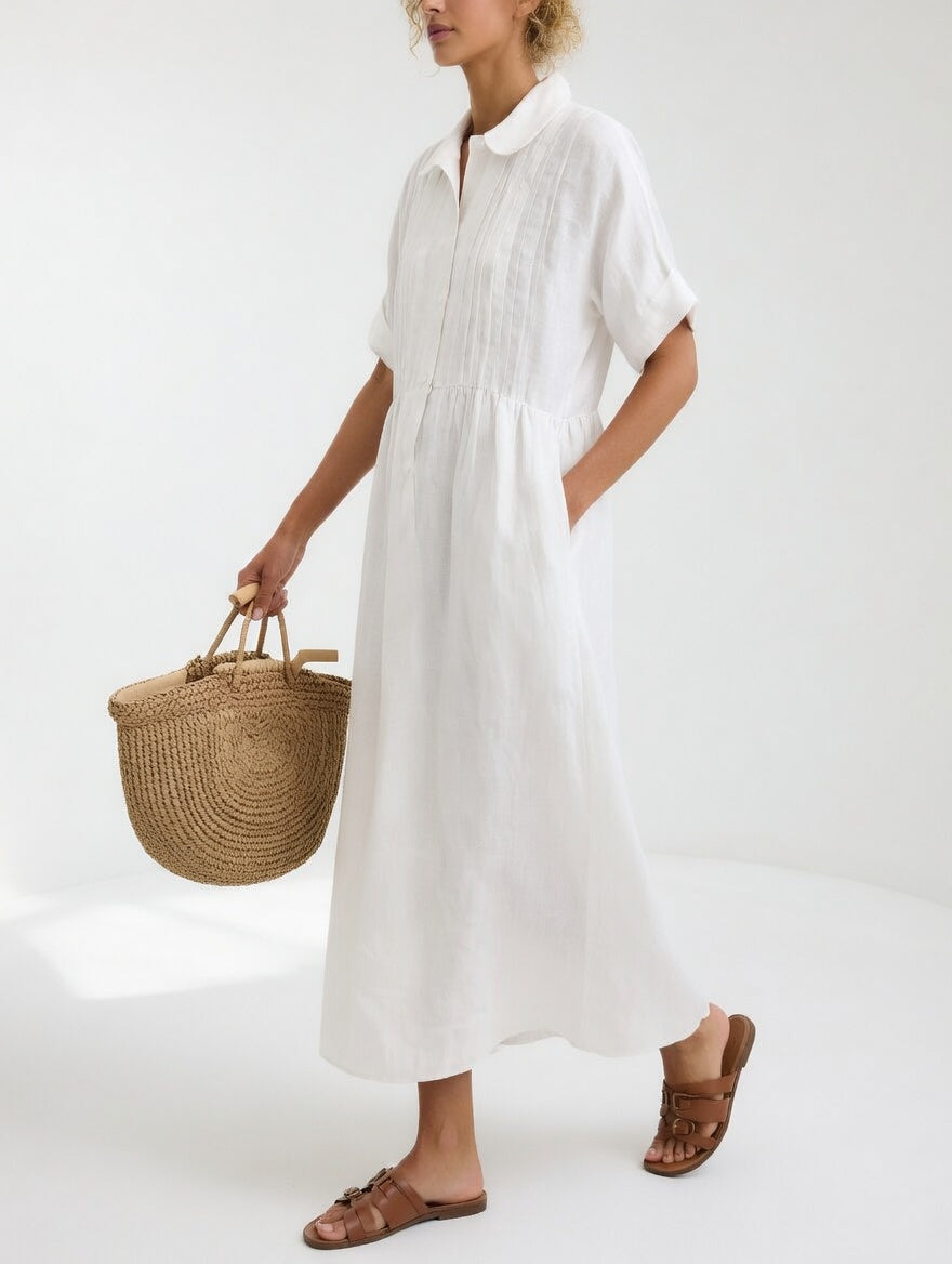 Lysandra™ - Robe chemise d'été légère