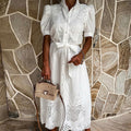 Celeste | Robe maxi femme avec ceinture à nouer