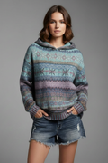 Dakota | Sweat à Capuche Femme avec Capuche et Poignets Côtelés