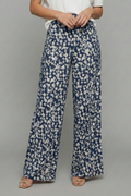 Bella | Pantalons Palazzo Décontractés Avec Imprimé Floral Et Jambes Amples Pour Femme