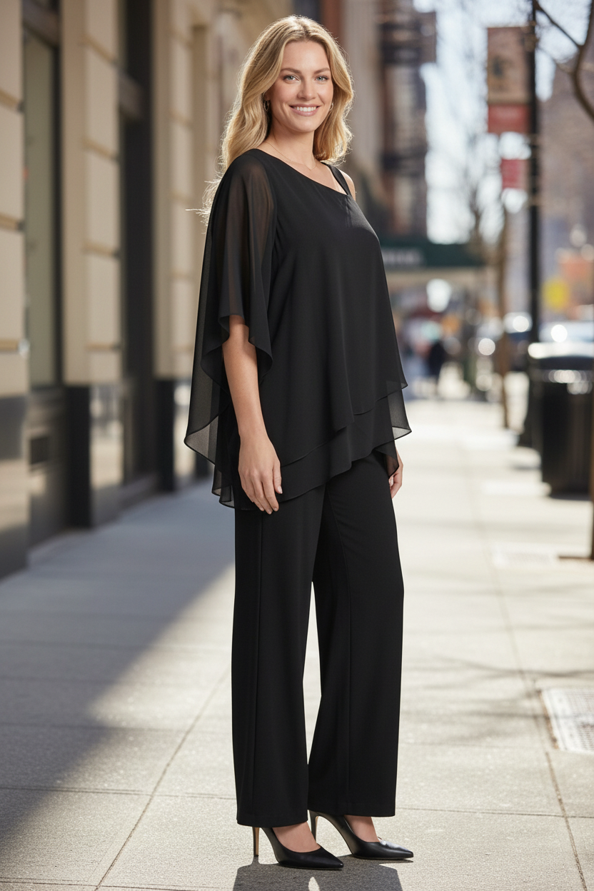 Ensemble Haut Asymétrique et Bas Large