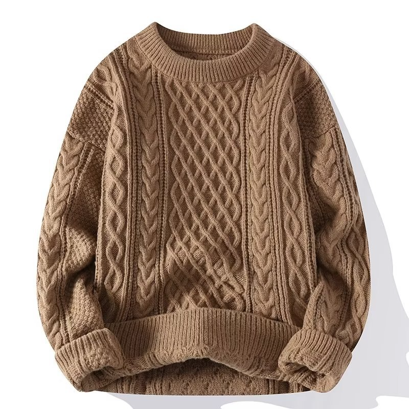 Élégance Printanière | Pull Rond Tricoté pour Femmes