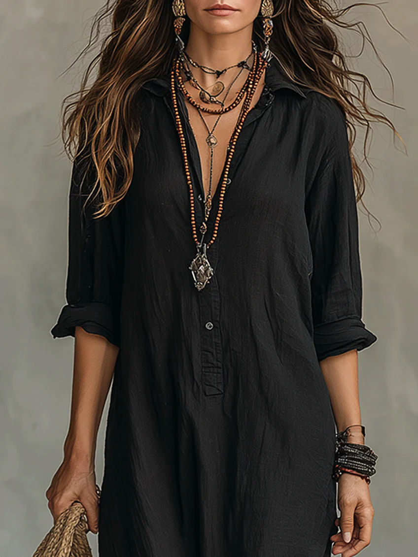 WILLOW | Robe maxi sans effort avec une coupe flatteuse pour des looks quotidiens polyvalents