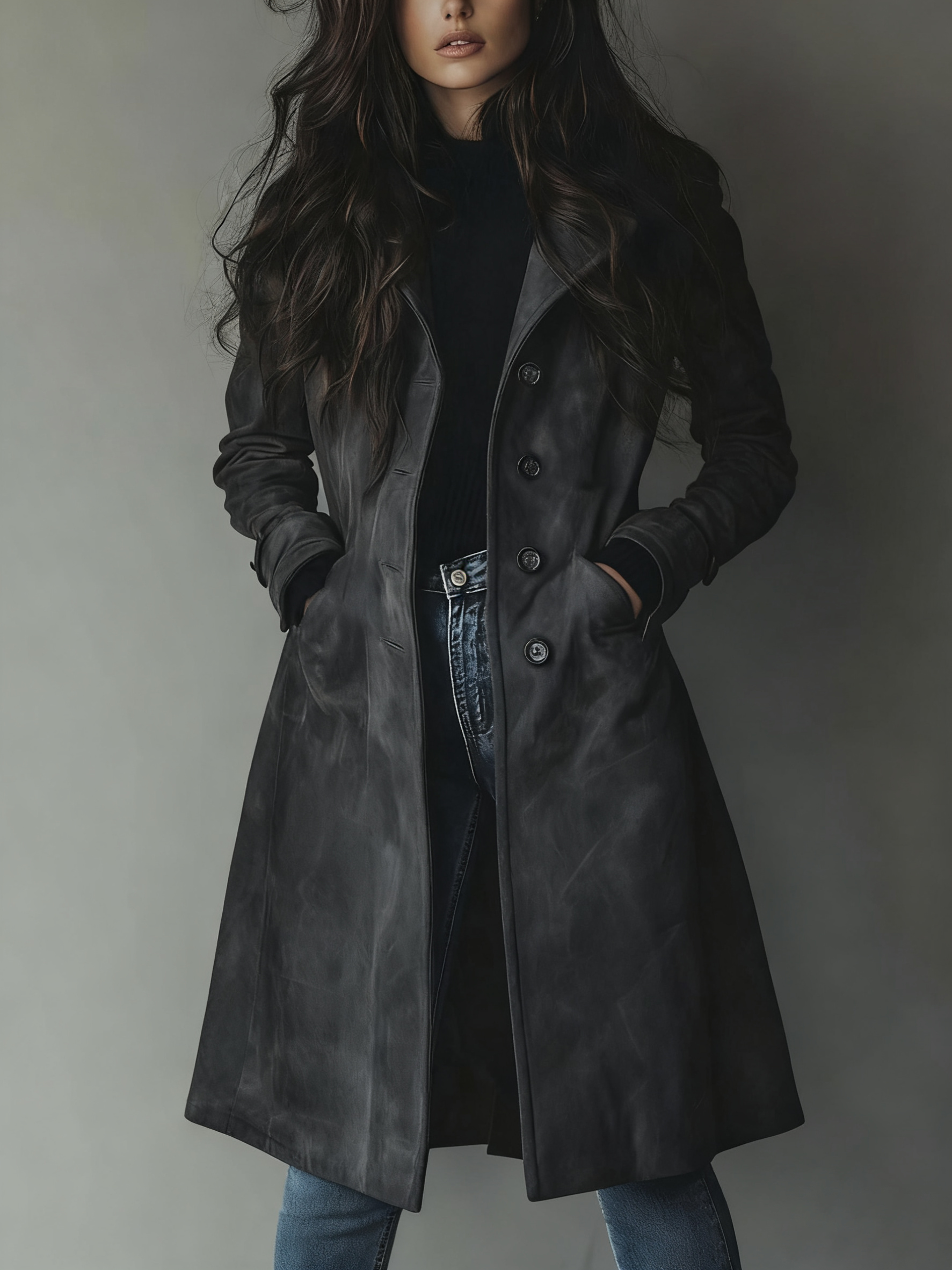 Teresa | Trench-coat classique au look vintage