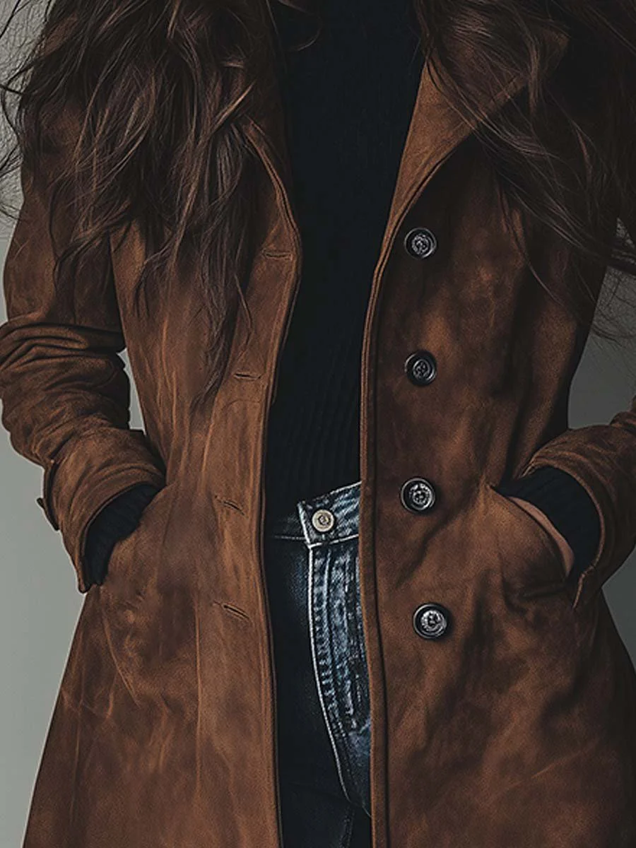 Teresa | Trench-coat classique au look vintage