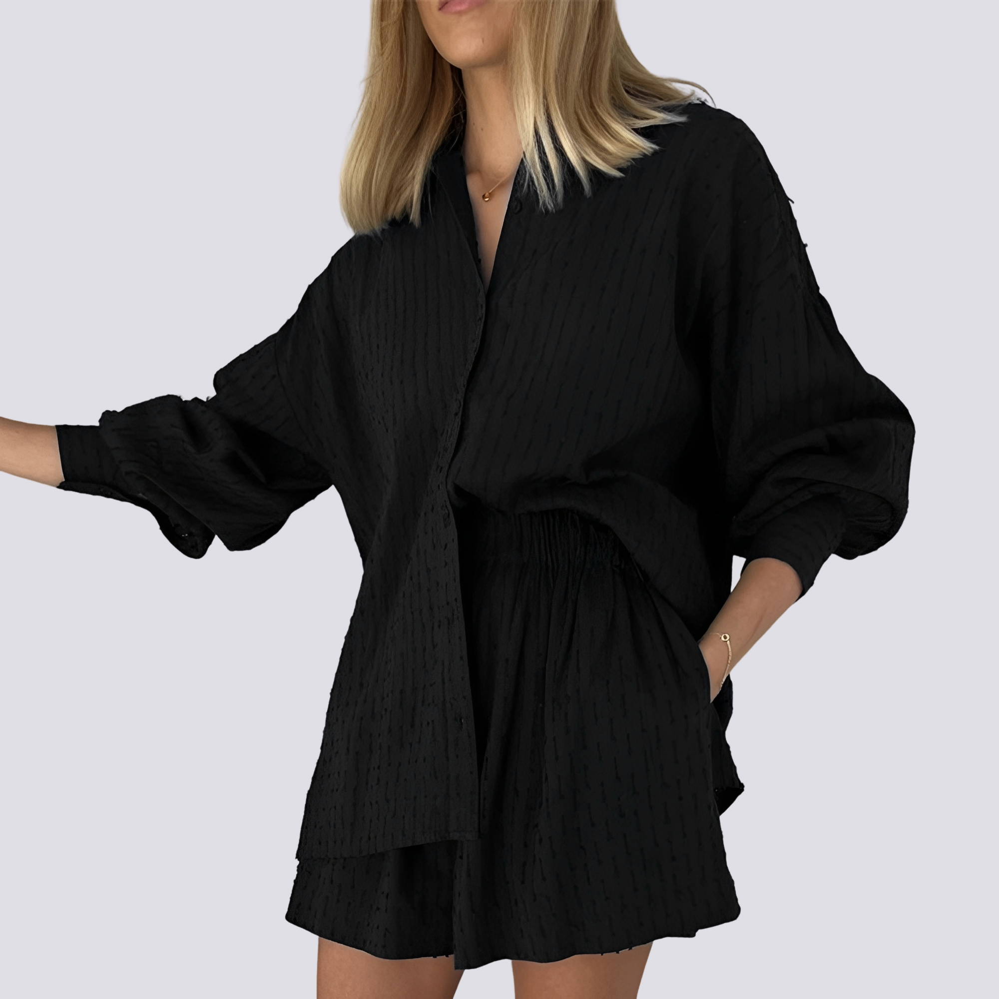 Ensemble deux pièces pour femmes | Coupe décontractée & Style rapide