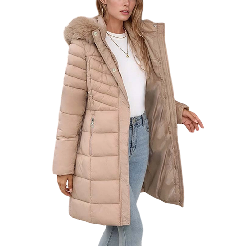 Grace | Veste longue en duvet élégante et chaude pour femmes