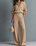 Ensemble de Poche Waffle à Demi-Zip