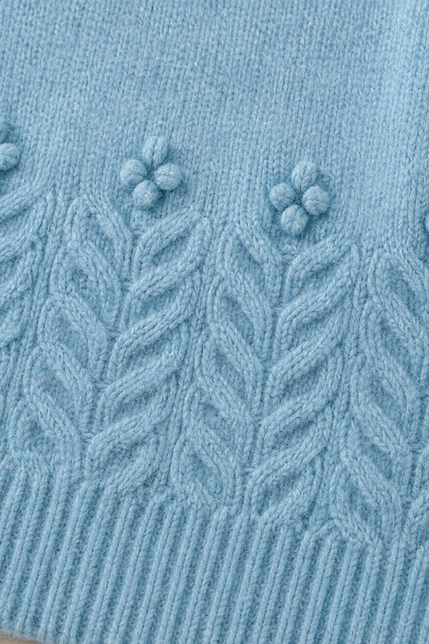 Stella | Pull en tricot à motif torsadé élégant et polyvalent