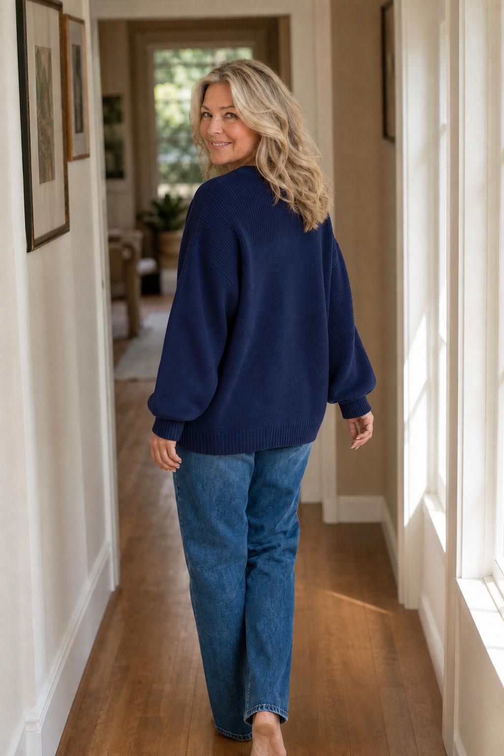 Livia | Pull en Tricot Oversize Moderne et Confortable