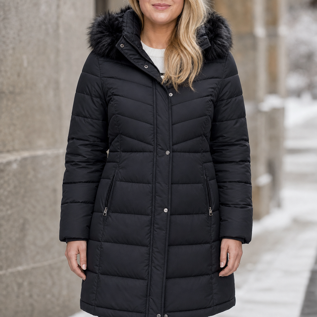 Grace | Veste longue en duvet élégante et chaude pour femmes