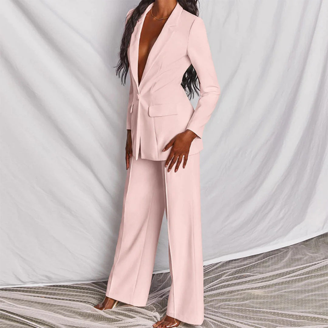 Valeria | Ensemble Blazer et Pantalon Élégant pour Femmes