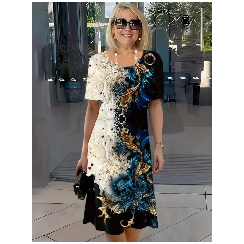 Helena™ - Robe d'été florale intemporelle