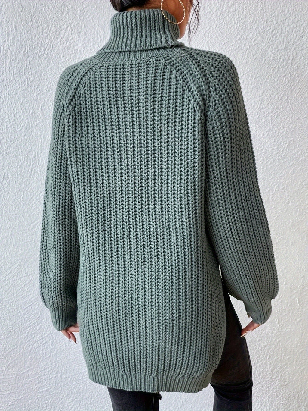SWEAT-SHIRT À COL HAUT ET COUPE ÉLÉGANTE POUR FEMMES