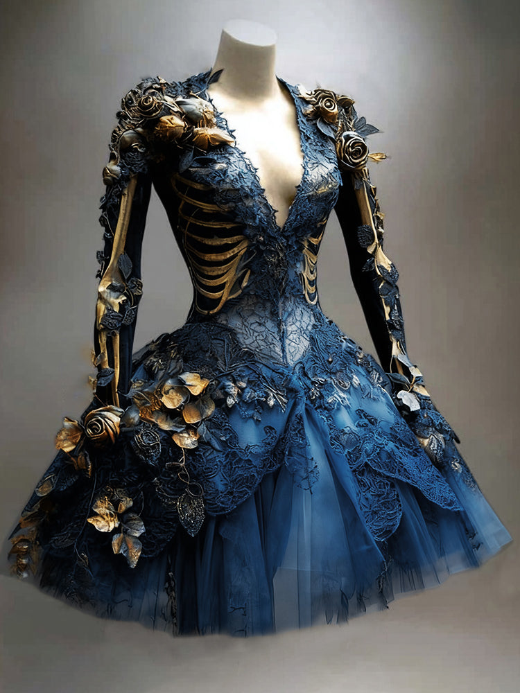 Robe magnifiquement confectionnée