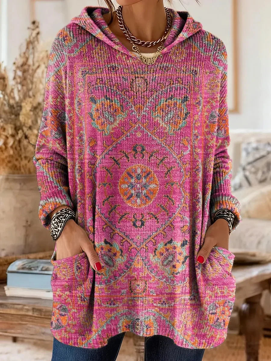 Isabelle | Sweat à capuche artistique et décontracté pour femmes