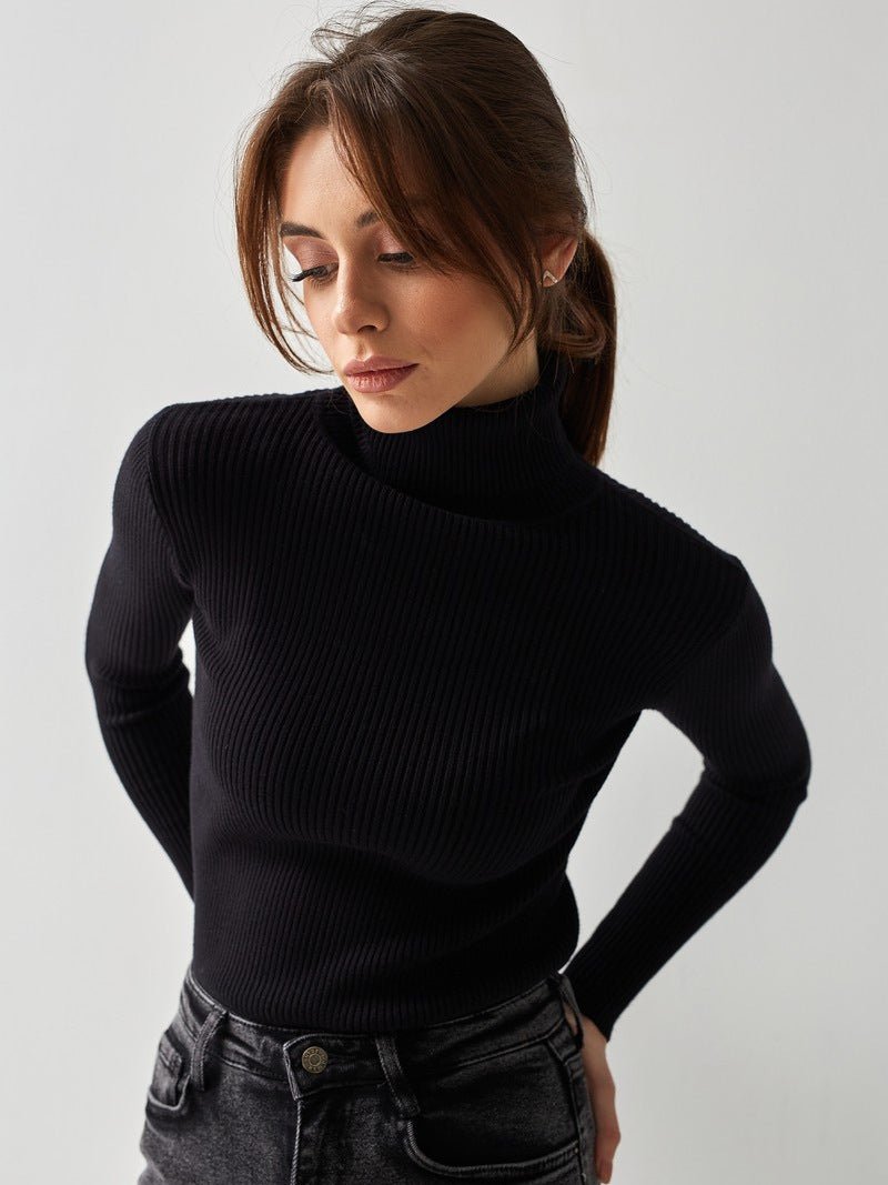 Diana | Pull col roulé classique et polyvalent pour femmes