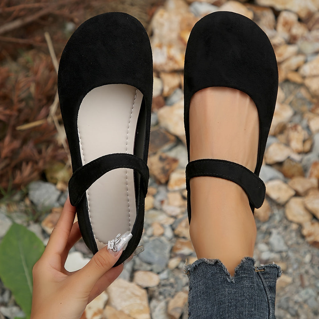 Zyreen | Ballerines Mary-Jane confortables avec bride réglable